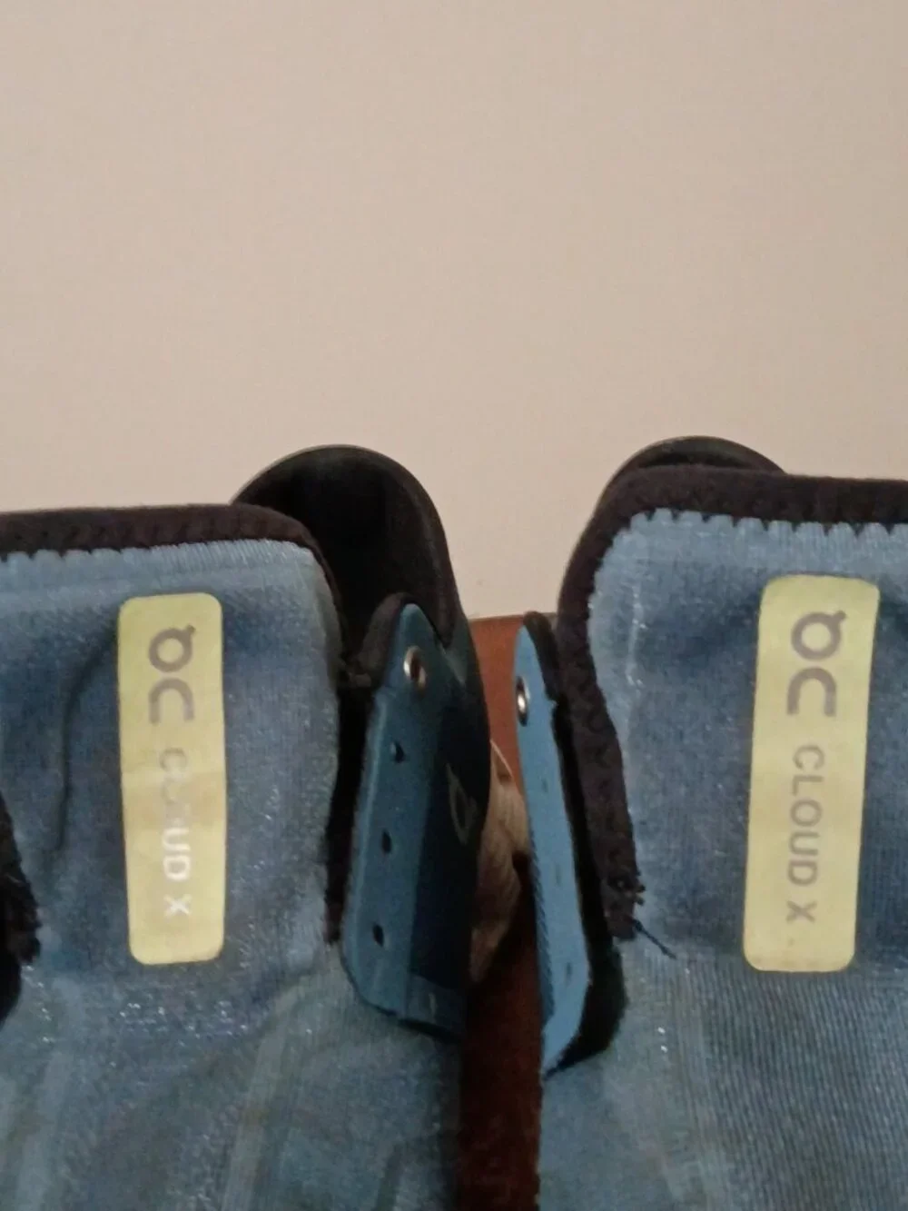 On Cloud X 3 Mens Size 10.5 Pewter Blue Running Shoes Sneakers CloudTec 60.98255
